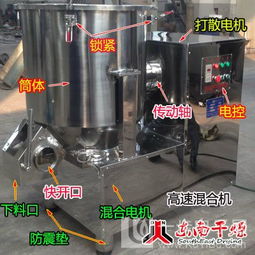 双刀片高速混合机 颗粒、粉料与膏状物料的工业混合利器
